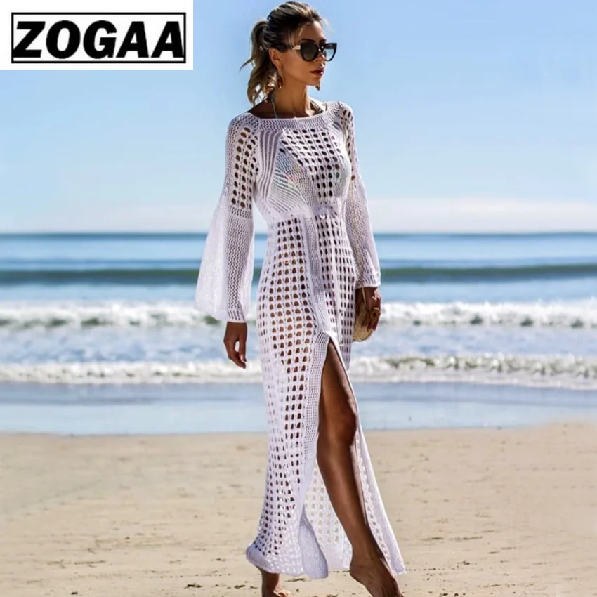 Сексуальное Белое Бикини с крючком Пляжное пальто накидка для плавания