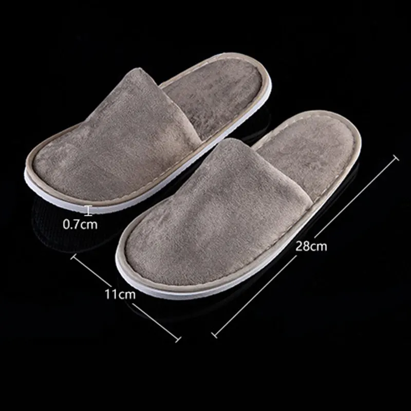 

Classic Loafer Guest Slippers Solid Color Household Flip Flop Wedding Shoes Simple Unisex Non-slip Shoes Disposable Slippers