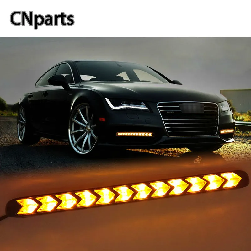 2 светодиодный т. Автомобильные светодиодные дневные ходовые огни указатели