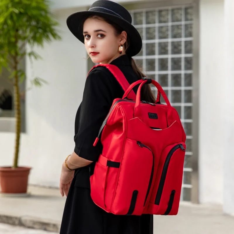 

Многофункциональная сумка для мамы, Удобный вместительный дорожный ранец на плечо для мам и младенцев