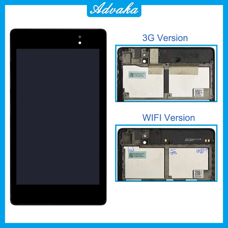 ЖК дисплей с сенсорным экраном в сборе для Asus Google Nexus 7 2nd 2013 FHD ME571 ME571K ME571KL 3G / WiFi