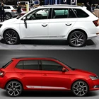 Наклейки на дверь автомобиля для Skoda Fabia 2 3 MK2 Mk3 6y Настройка переменного тока автомобильные аксессуары спортивные юбки полосы Стайлинг виниловая пленка наклейки
