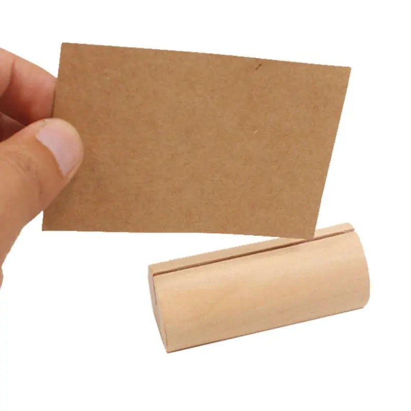 10 шт. деревянные настольные держатели для фотографий|Коробки свадебных открыток|