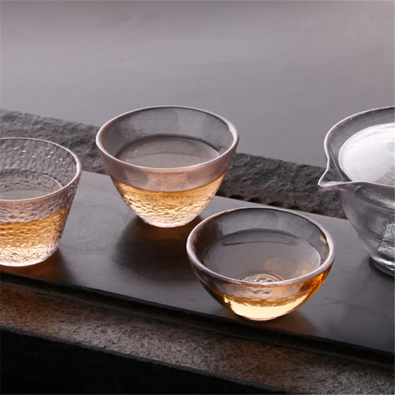 Китайский чайный сервиз стеклянный Gaiwan утолщенный термостойкий набор кунг-фу