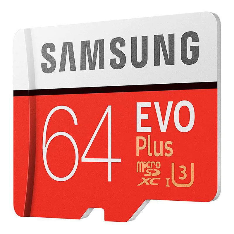 Карта Microsd SAMSUNG 64 Гб 128 256 г 512 ГБ 100 МБ/с. Class10 EVO Plus UHS 3 Micro SD карты памяти TF мини флеш