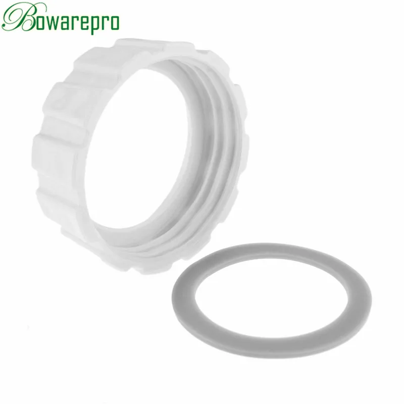 bowarepro White Replacement Base Bottom Cap & One Sealing Ga