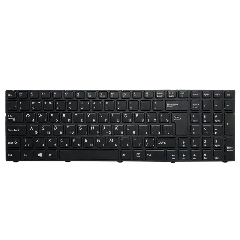 Новая русская клавиатура для DNS Pegatron C15 C15A C15E PG-C15M C17A DEXP V150062AS4 0KN0-CN4RU12 MP-13A83SU-5283 ноутбук клавиатура