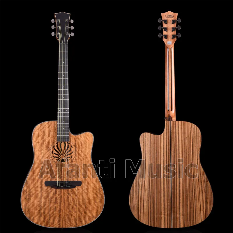 

Afanti Music 41 inch all Walnut guitar Acoustic guitar (AFS-2104)