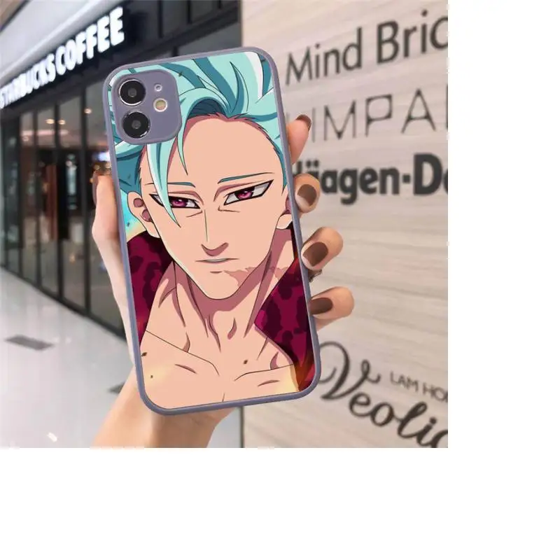 

The Seven Deadly Sins TV series Melly Olympics Phone Case Matte Transparent for iPhone 7 8 11 12 s mini pro X XS XR MAX Plus