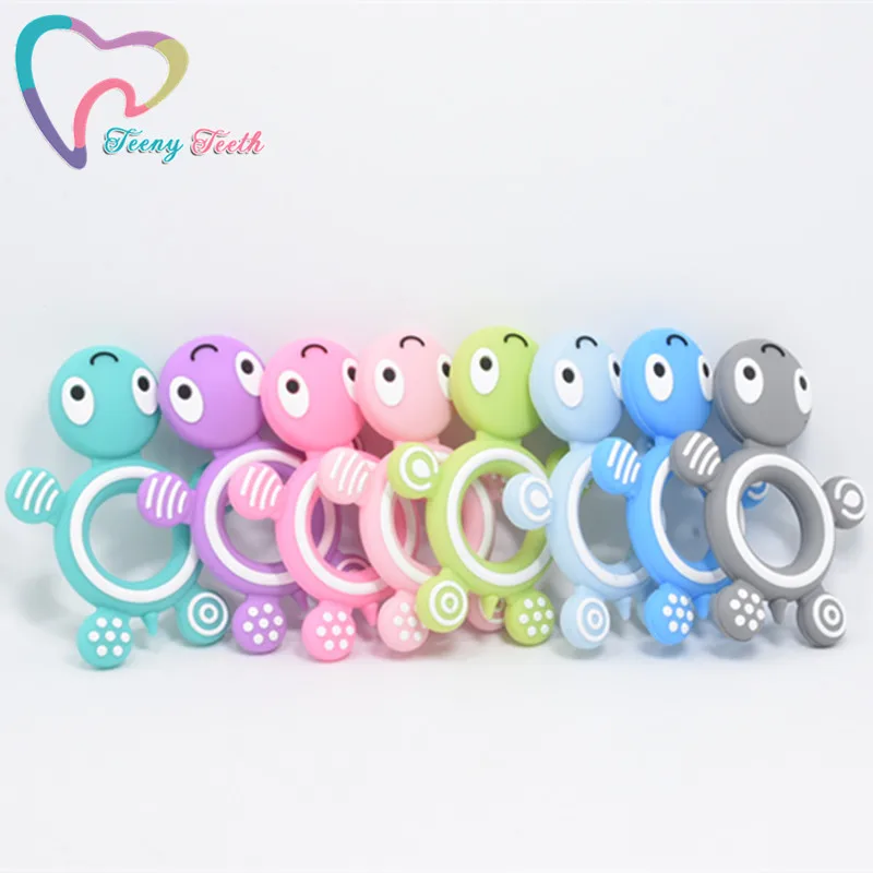 2 шт. силиконовые подвески для зубов в виде черепахи | Украшения и аксессуары