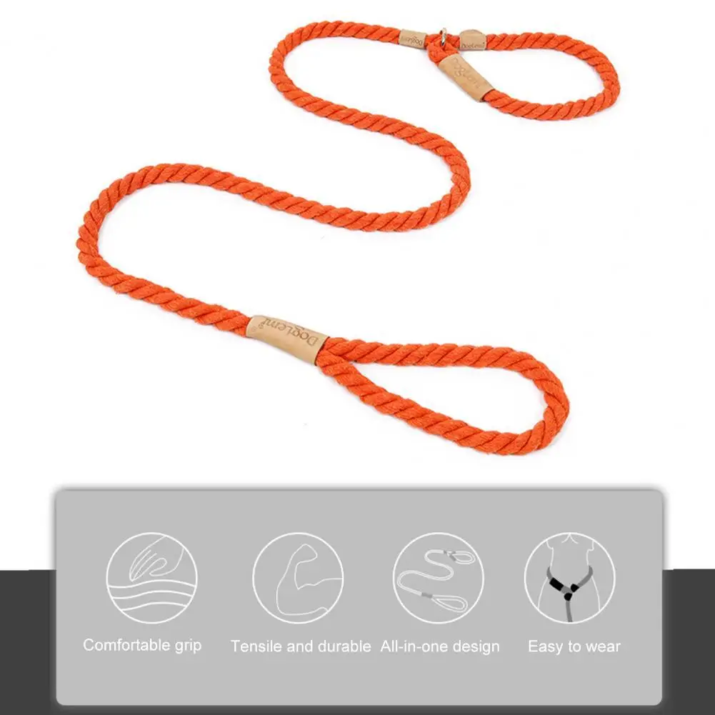 

Adjustable Durable Walking Dog Rope Bite Resistant Dog Strap Solid Color for Sports