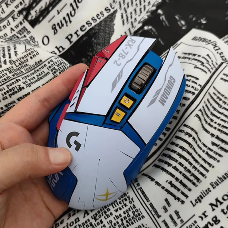 Матовые наклейки сделай сам для мыши Защитная пленка роликов устойчивая к