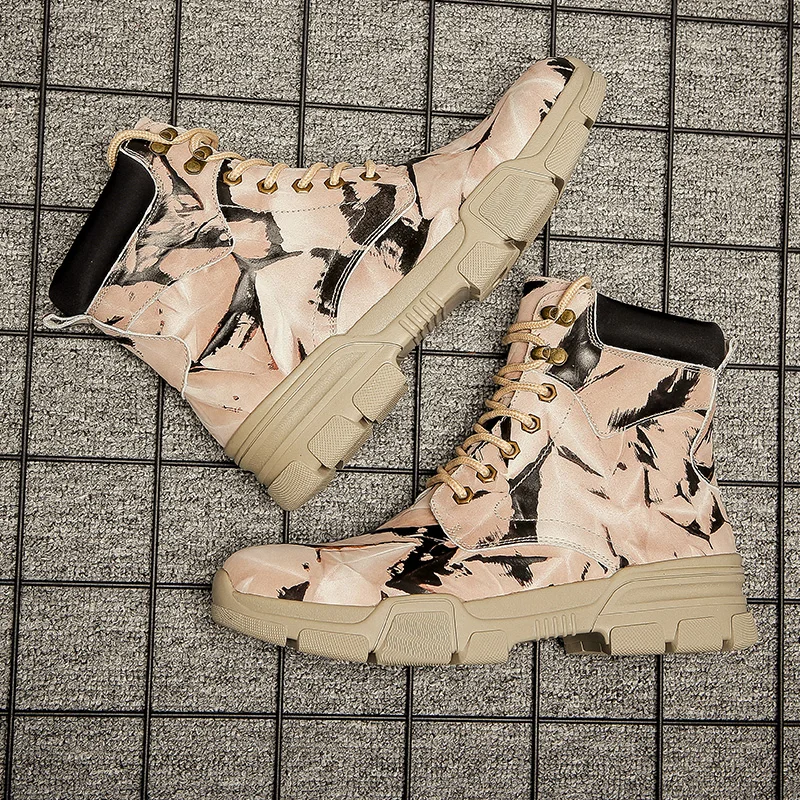 2019 зимние водонепроницаемые мужские ботинки с мехом плюшевые теплые