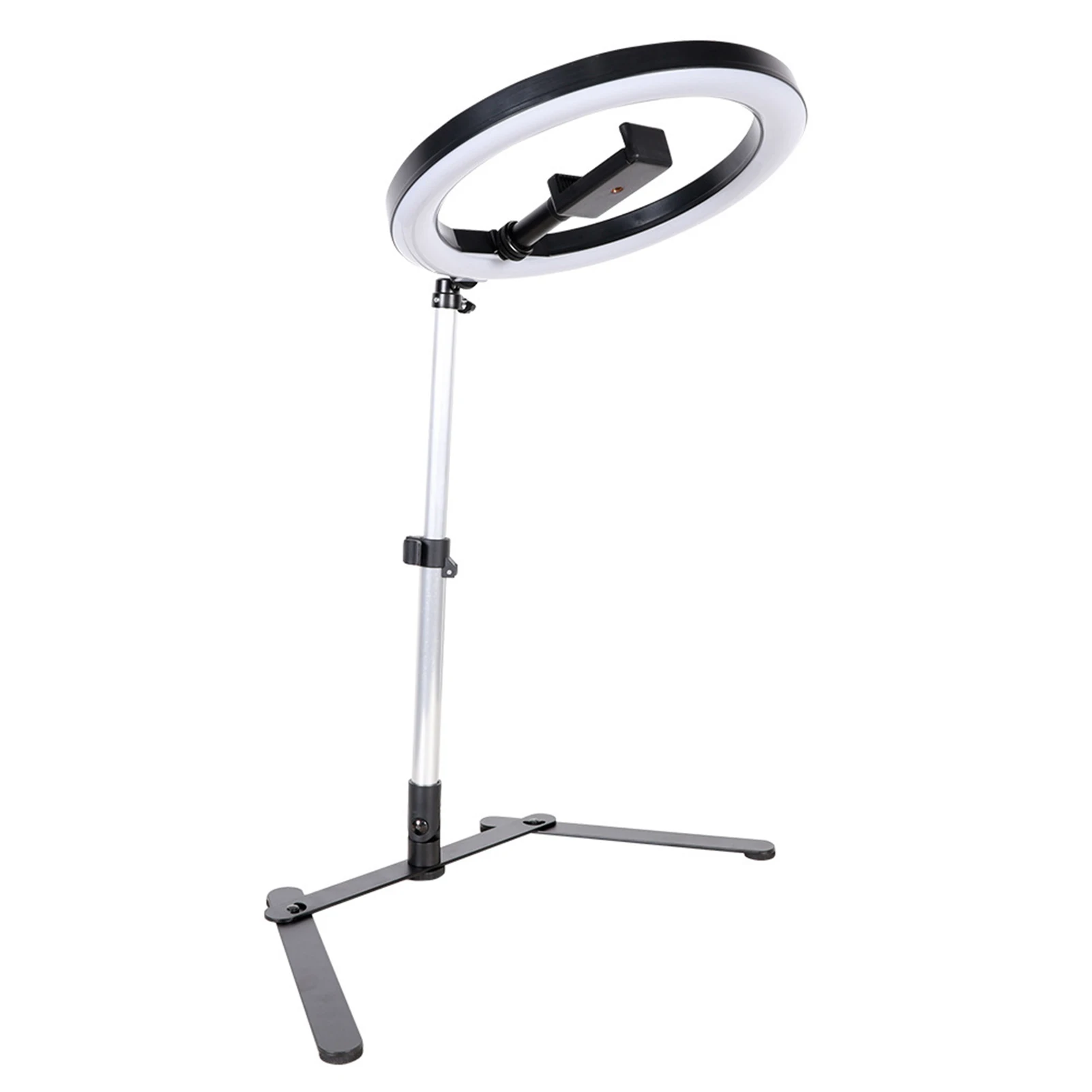 

10 inch Photography Phone Studio LED Selfie Fill Ring Light Annular Lamp With Phone Holder For Makeup Video Live Camera Photo