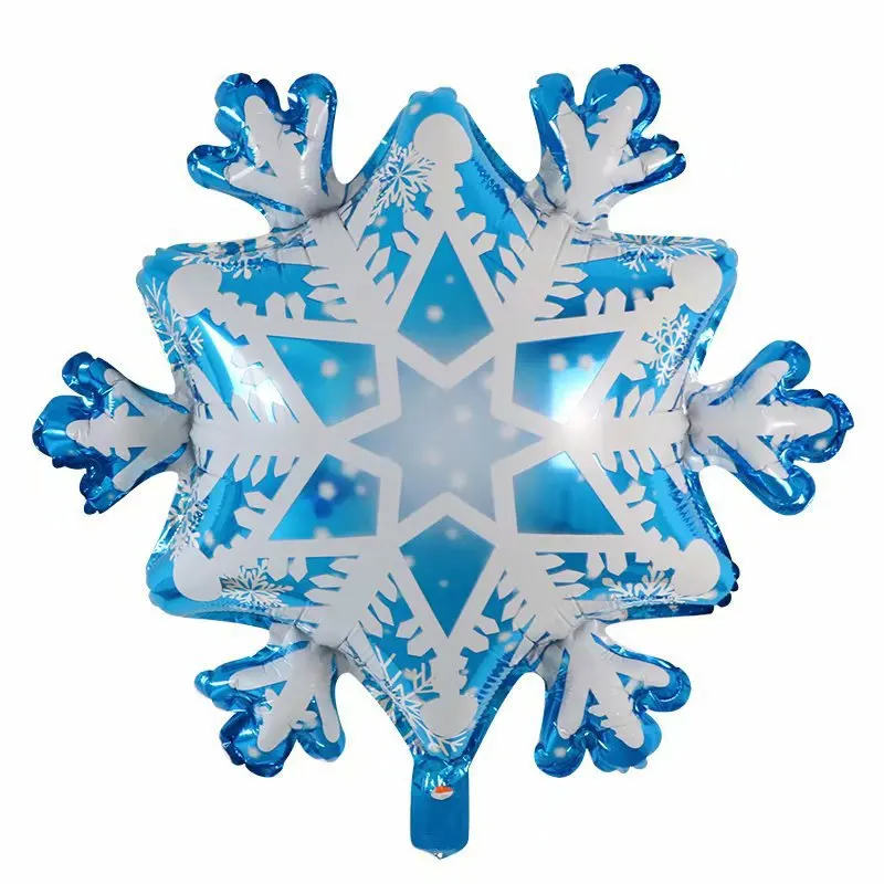 1 шт воздушный шар Замороженные снежинки прозрачный игрушка Рождество Свадьба