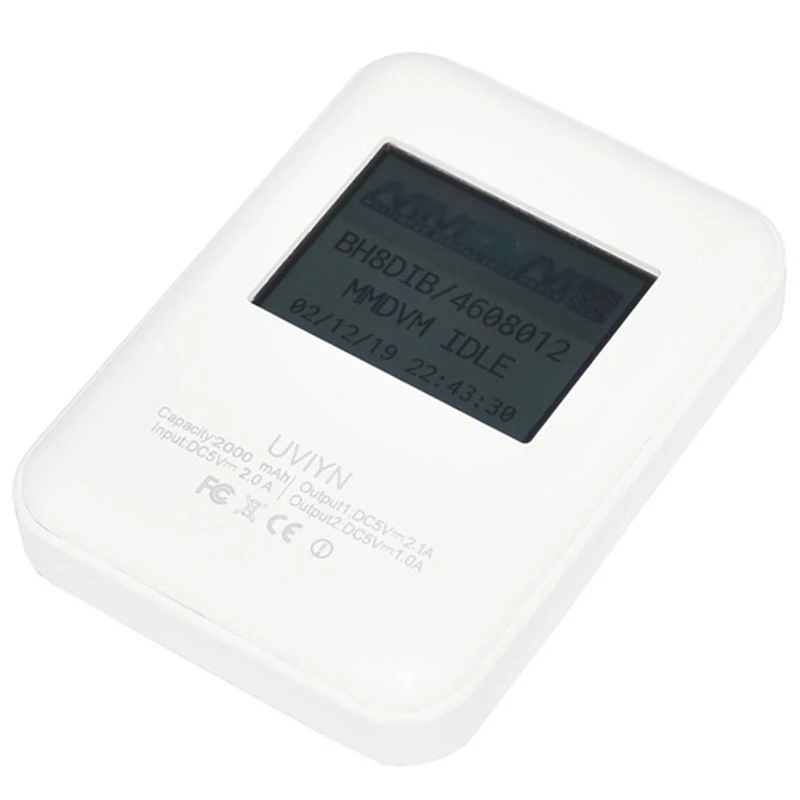 UHF/VHF WIFI LCD цифровая точка доступа MMDVM поддержка DMR P25 YSF QSO встроенный аккумулятор (с
