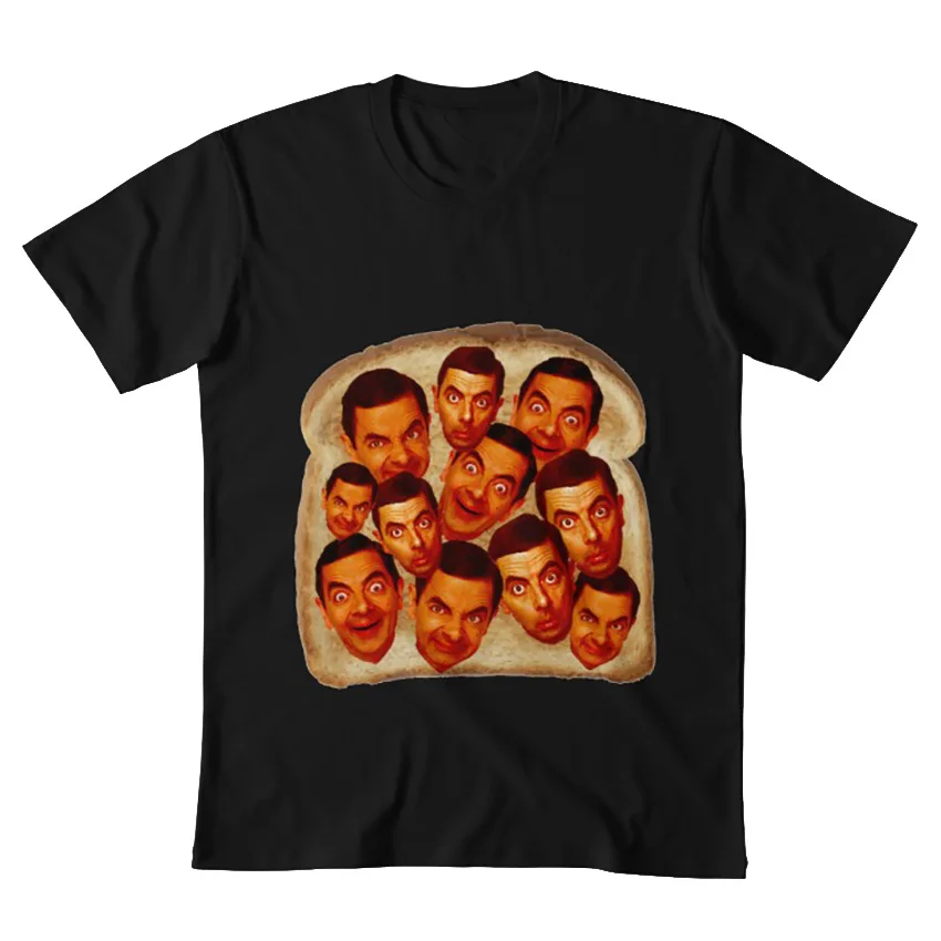Бобы на тост футболка бобы мистер смешной комедии хлеб еда актер фильм ТВ| |