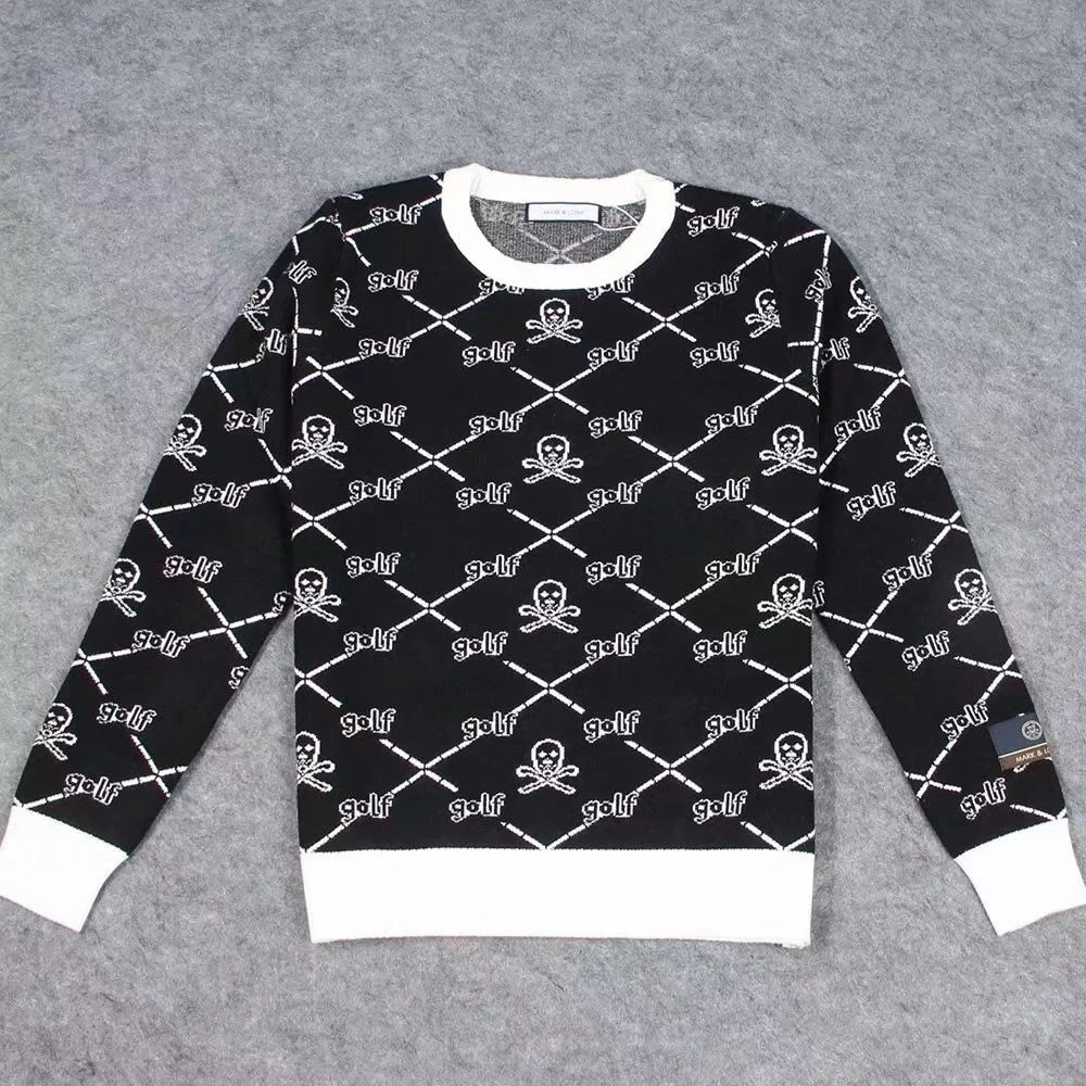 

Original single new mark&lona men's and women's golf ladies new sweater knitted sweater long sleeve sports leisure warm fashion