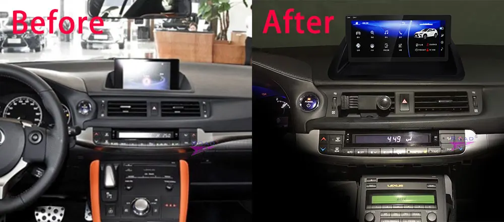 Автомагнитола Android 7,1 Автомагнитола Восьмиядерный dvd-плеер для Lexus CT200H CT 200 2011- стерео 1 Din автомагнитола gps навигация
