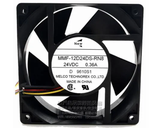 

Brand new original MMF-12D24DS-RN8 24V 0.36A inverter fan