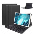 Чехол-клавиатура для Huawei Mediapad M5 10, 10,8 дюйма, из искусственной кожи, с Bluetooth-клавиатурой, с подставкой, для Huawei MatePad M5 Pro 10,8