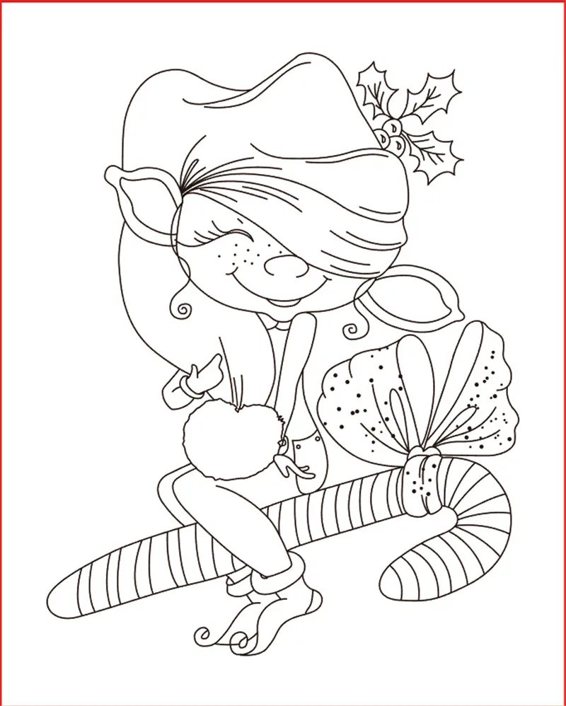 Прозрачный силиконовый штамп для девушек 10x8 скрапбукинга сделай сам