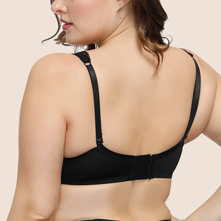 Thin Cup Bras for Women Adjusted-straps Underwire Bra Sexy Underwear Lace Bralette Lingerie Top Plus Size EUR 34 36 38 40 C D