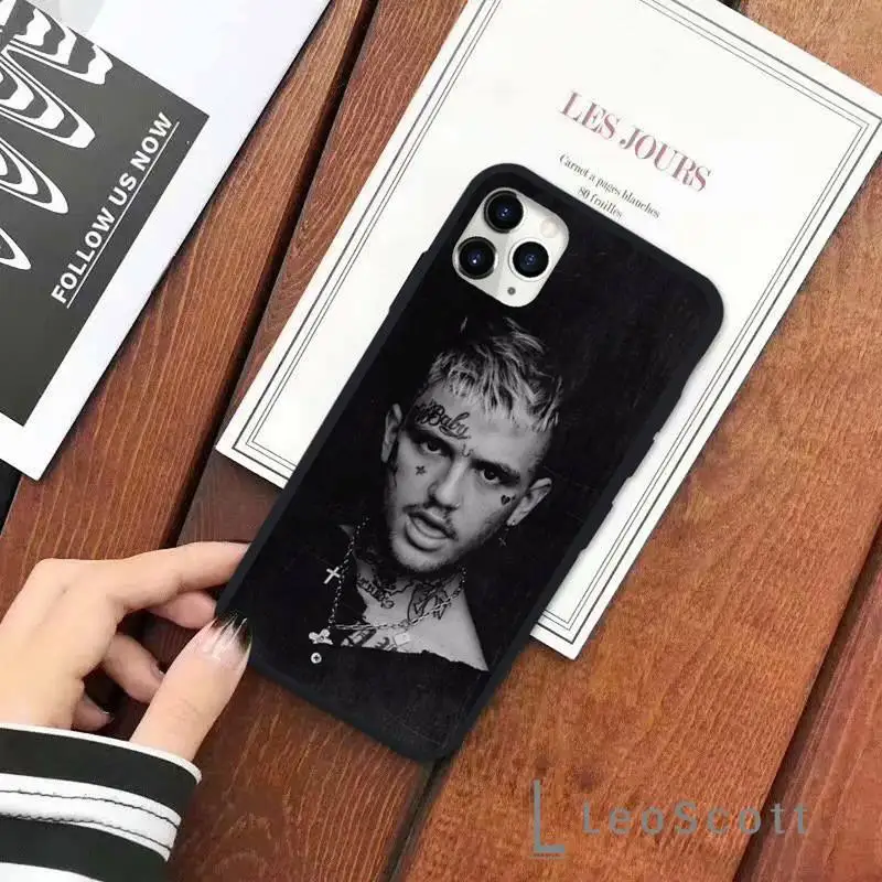 

Lil Peep USA singer Gustav Phone Case for iPhone 11 12 pro XS MAX 8 7 6 6S Plus X 5S SE 2020 XR
