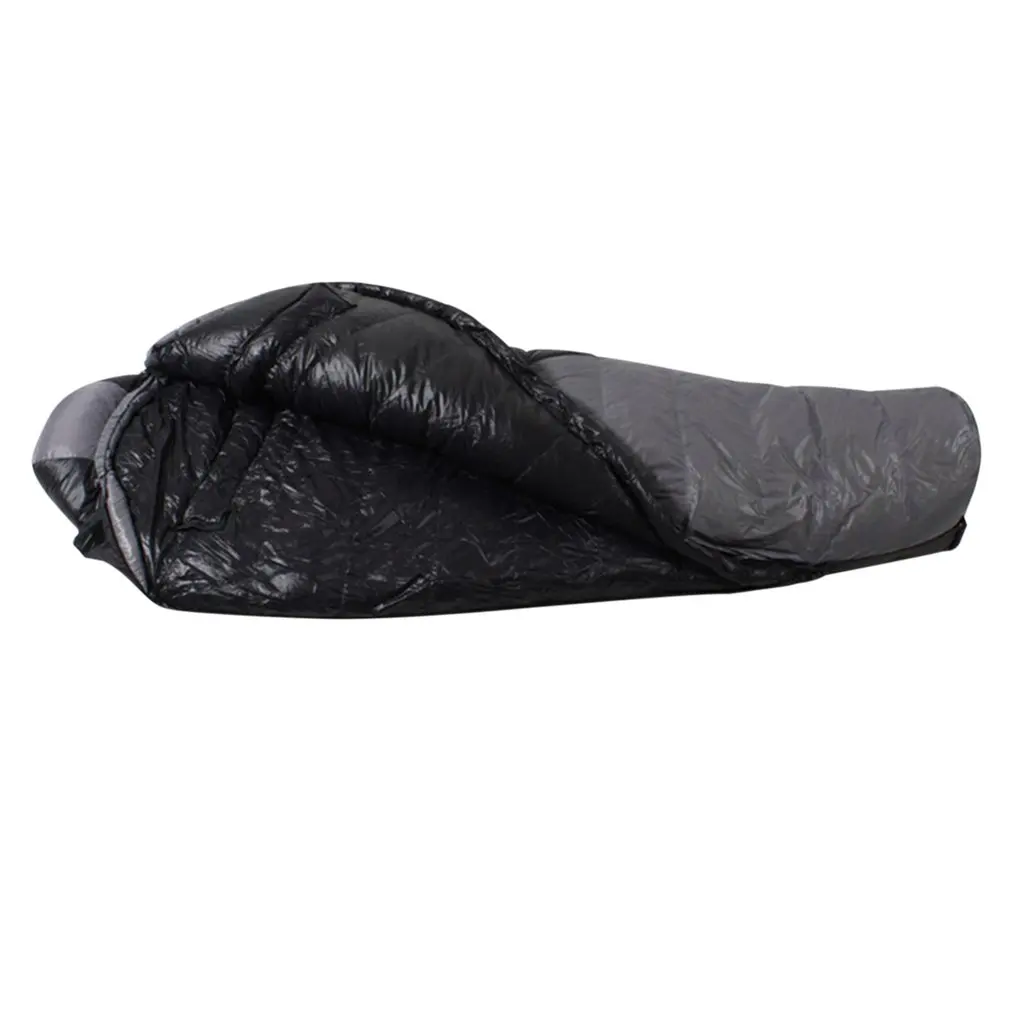 

Autumn Winter Waterproof Warm Mummy Sleeping Bags Sport Hiking Outdoor Camping Ultra Light Thickening Duck Down Adult