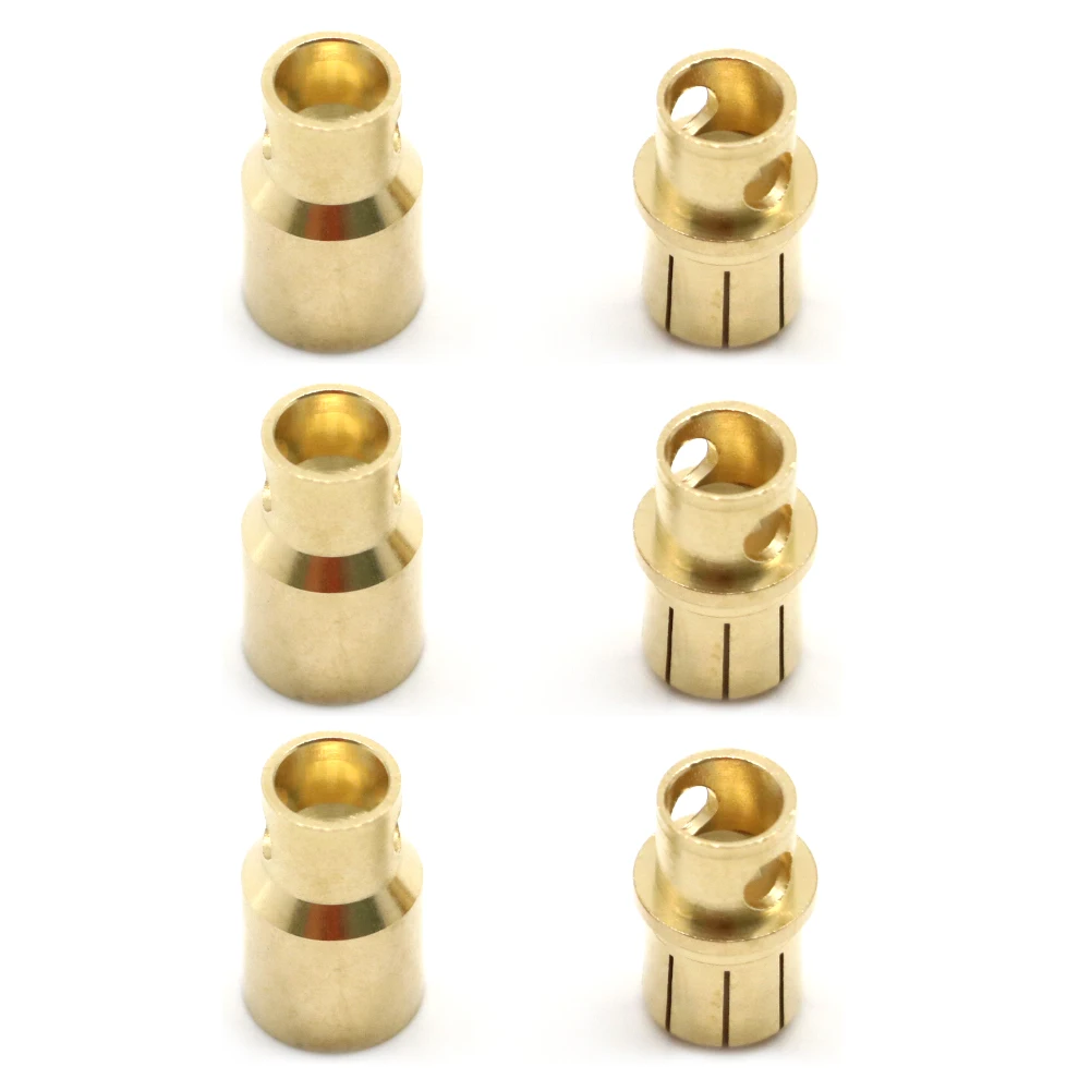5 pairs AMASS 8.0mm Banana golden Plug Connector male female ESC Motor plug for RC Car/Trunk/Drone | Игрушки и хобби