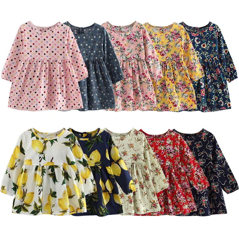 Новая Осенняя повседневная детская одежда платье принцессы для девочек Модное