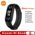 Умный Браслет Xiaomi Mi Band 6, водонепроницаемый фитнес-трекер с поддержкой Bluetooth, с функцией измерения уровня кислорода в крови