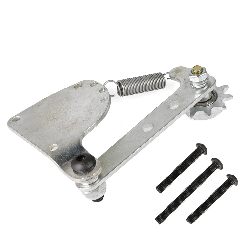 

DIY Chain Tensioner Fit 80cc Engine Motor Cylinder Piston 40mm 2 in1 Racing Reed Valve Muffler Pipe For Engine Motorized Bike