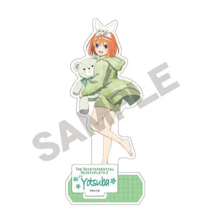 

The Quintessential Quintuplets Nakano Ichika Miku With Bear Cosplay Acrylic Figure Stand Figure 9365Kids Collection Toy