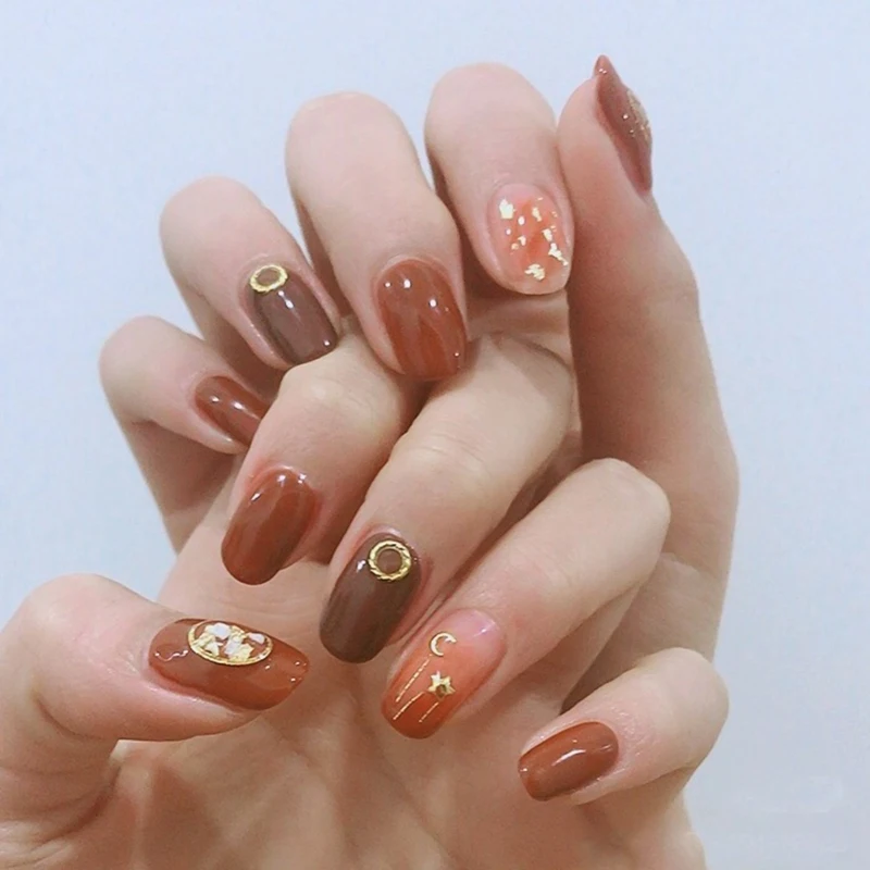 

New Multi-size Nail Rhinestones 3D Crystal AB Clear Nail Stones Gems Pearl DIY Nail Art Decorations Gold Silver Rivet Rhinestone