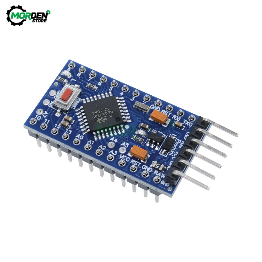 Pro Mini Atmega328 3 V 8Mhz Замена интегральных схем ATmega128 для Arduino совместимый модуль Nano
