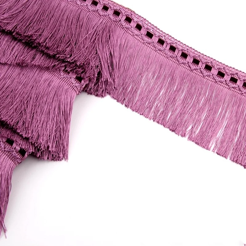 

12Yards /Lot Sewing Tassels Curtain Fringe Lace Trims 10cm Sofa Cushion Lace Accessory DIY Garment Upholstery