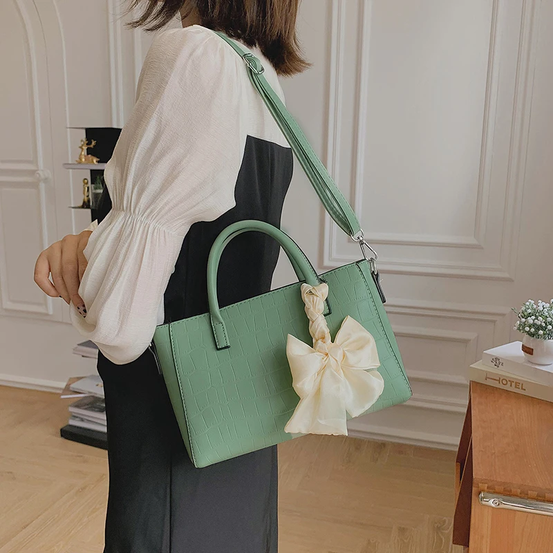 stone pattern pu leather crossbody bags for women 2021 candy color small shoulder bag female purses and handbags with handle free global shipping