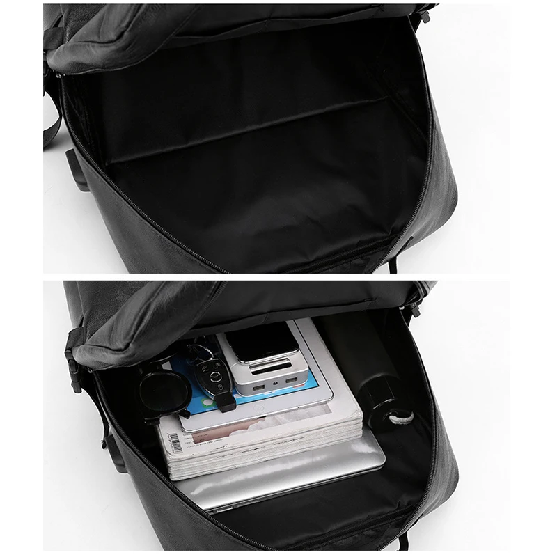 Мужской винтажный рюкзак с USB-зарядкой | Багаж и сумки