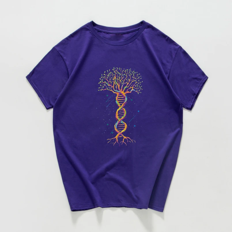 Geek Gene tree, новинка, саркастическая забавная футболка для мужчин, научная химия, биология, география, уличная футболка классная футболка, homme