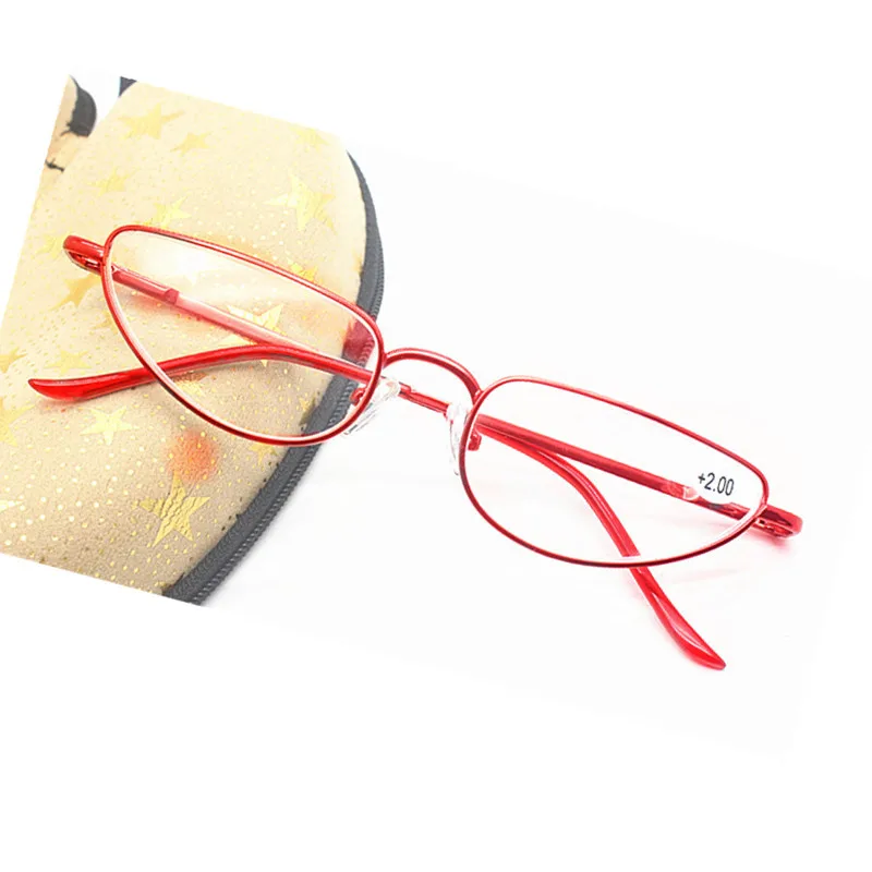 Кошачий глаз очки для чтения женщин и мужчин металлический Полный каркас
