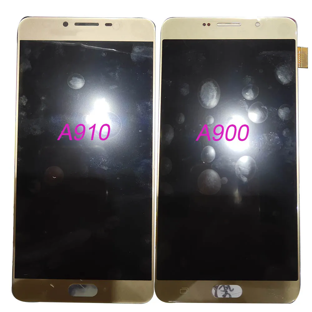 ЖК дисплей OLED для samsung A900 A910 ЖК-дисплей с сенсорным экраном дигитайзер в сборе для samsung Galaxy A900 A910