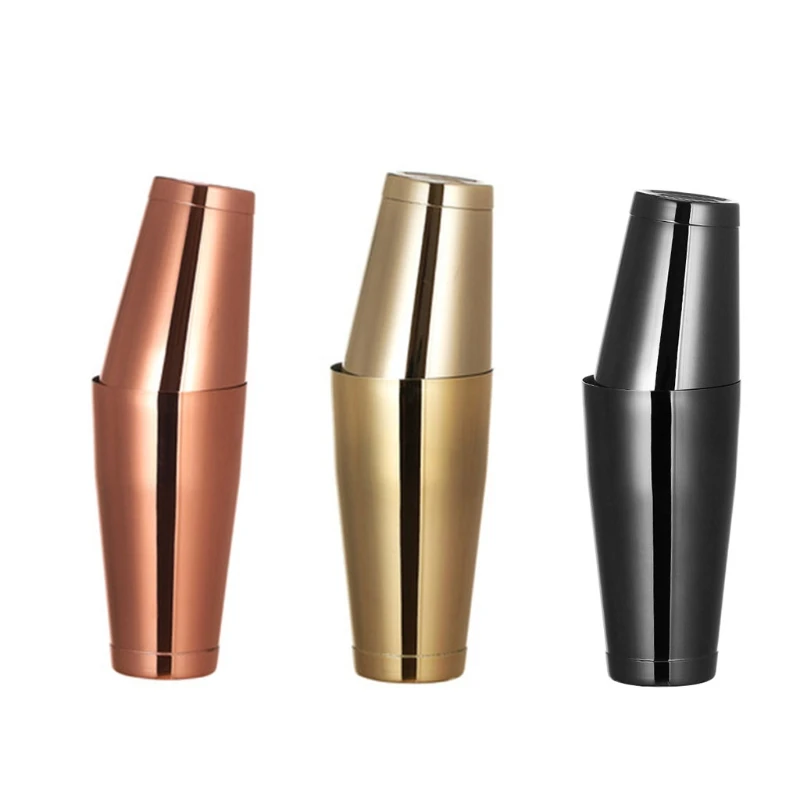 

Cocktail Shaker Boston Shaker Set Martini Drink Shaker Stainless Steel Bar Tools Professional Bartender Tools