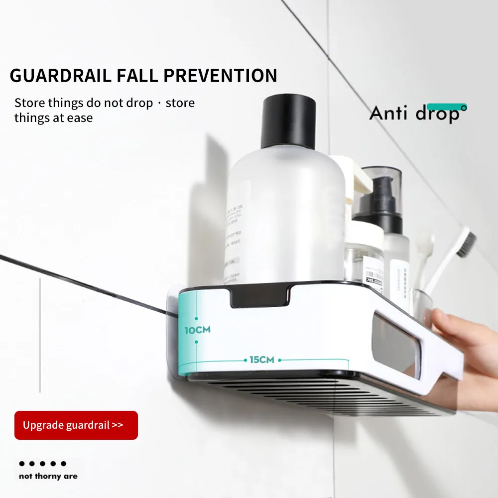 

Shower Bathroom Shelf Shampoo Shower Holder Shelf Containers And Complements For Kitchen Rack Organizer Wall Mounted Type