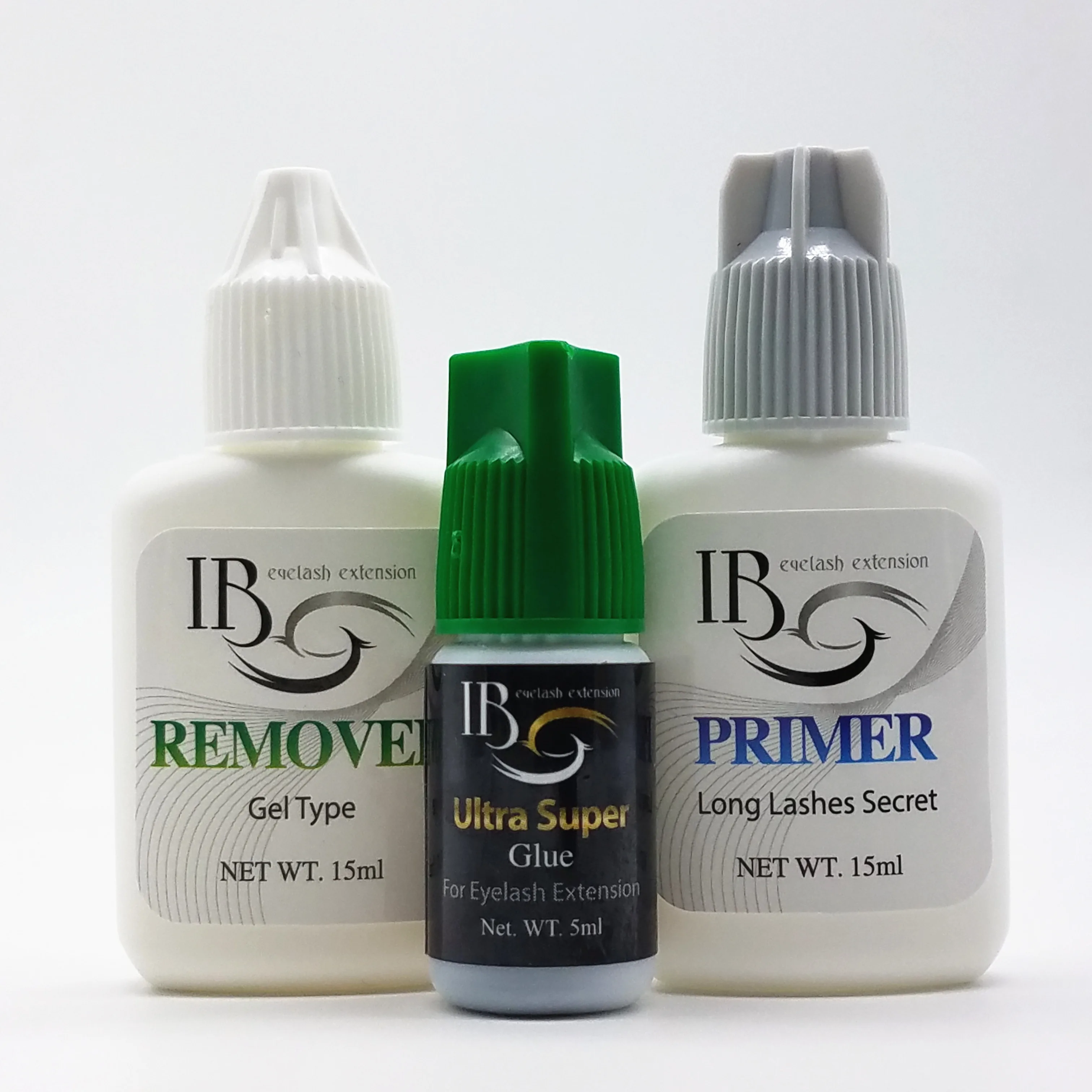 

Professional Eyelash Extensions Kit Primer Ultra Super Glue Adhesive Remover for Individual Eyelash Extensions kit 2set/lot