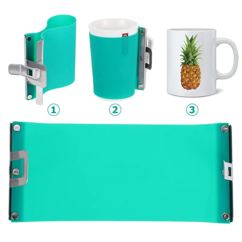 

3D Sublimation Printer Silicon Mug Wraps Clamps 11OZ/12oz/15oz Mug Silicone Mould Fixture Mug for 3D Sublimation Mug Printing