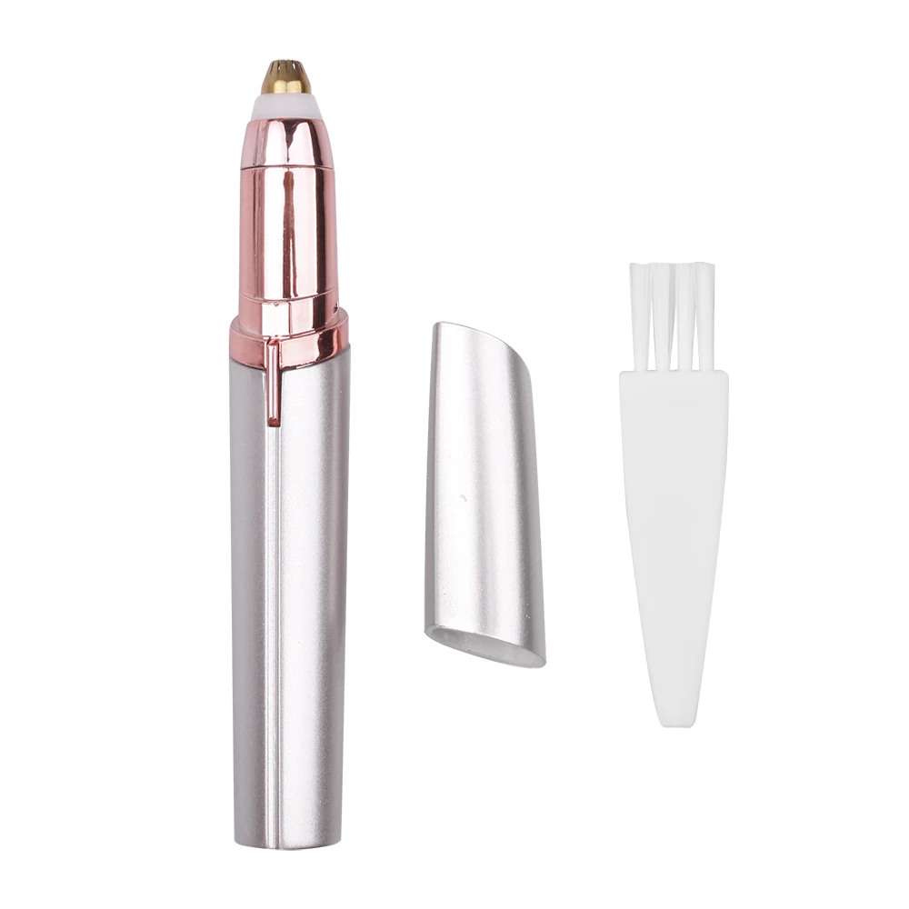 2020 Electric Eyebrow Trimmer Portable Facial Hair Remover Makeup Painless Eye Brow Epilator Mini Shaver Razors Women depilator | Красота и