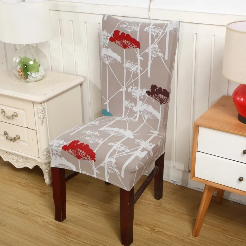 Чехол на стул для домашнего декора из спандекса в средиземноморском стиле 2019