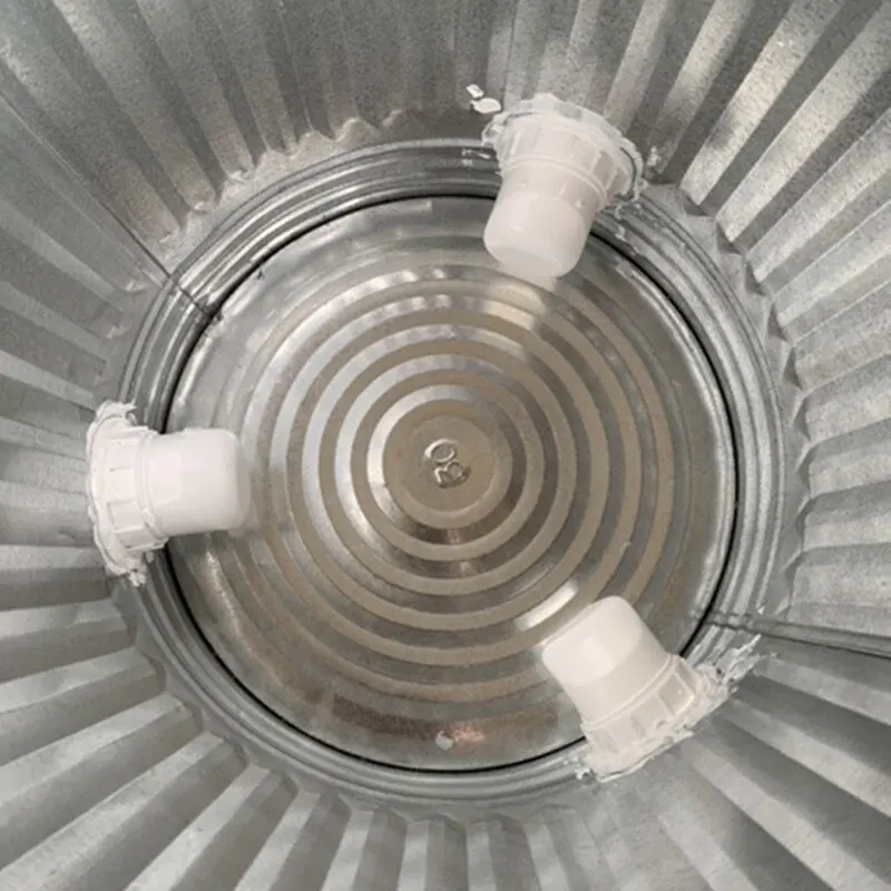 Устройство кормушка для птицы пластиковая гравитационная автоматическая кур с 4