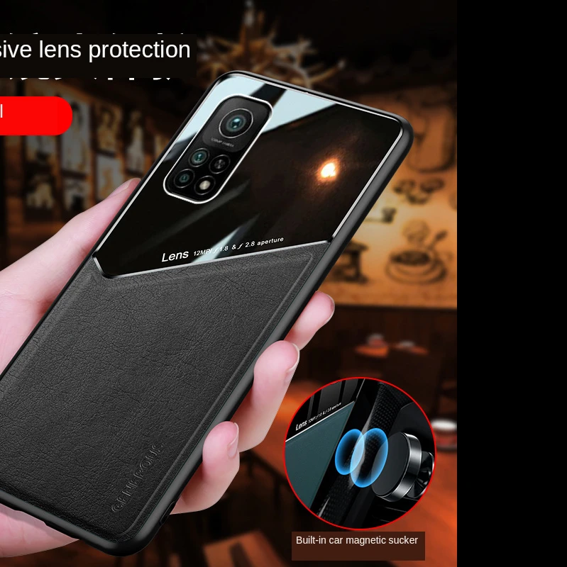 

For Xiaomi Mi 10T Pro Armor Shockproof Case For Xiaomi Mi 10 T Pro Mi10T Lite Drop Protective Magnet Case Cover